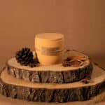 'Spiced Pumpkin' Handmade Candle With Lid