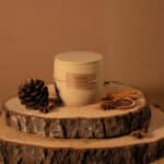 'Gingerbread Latte' Handmade Candle With Lid