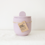Small handmade candle | Black plum & rhubarb scented candle
